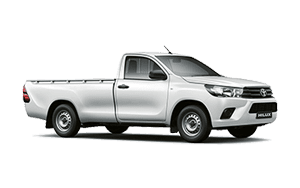 Toyota hilux silver png with shadow